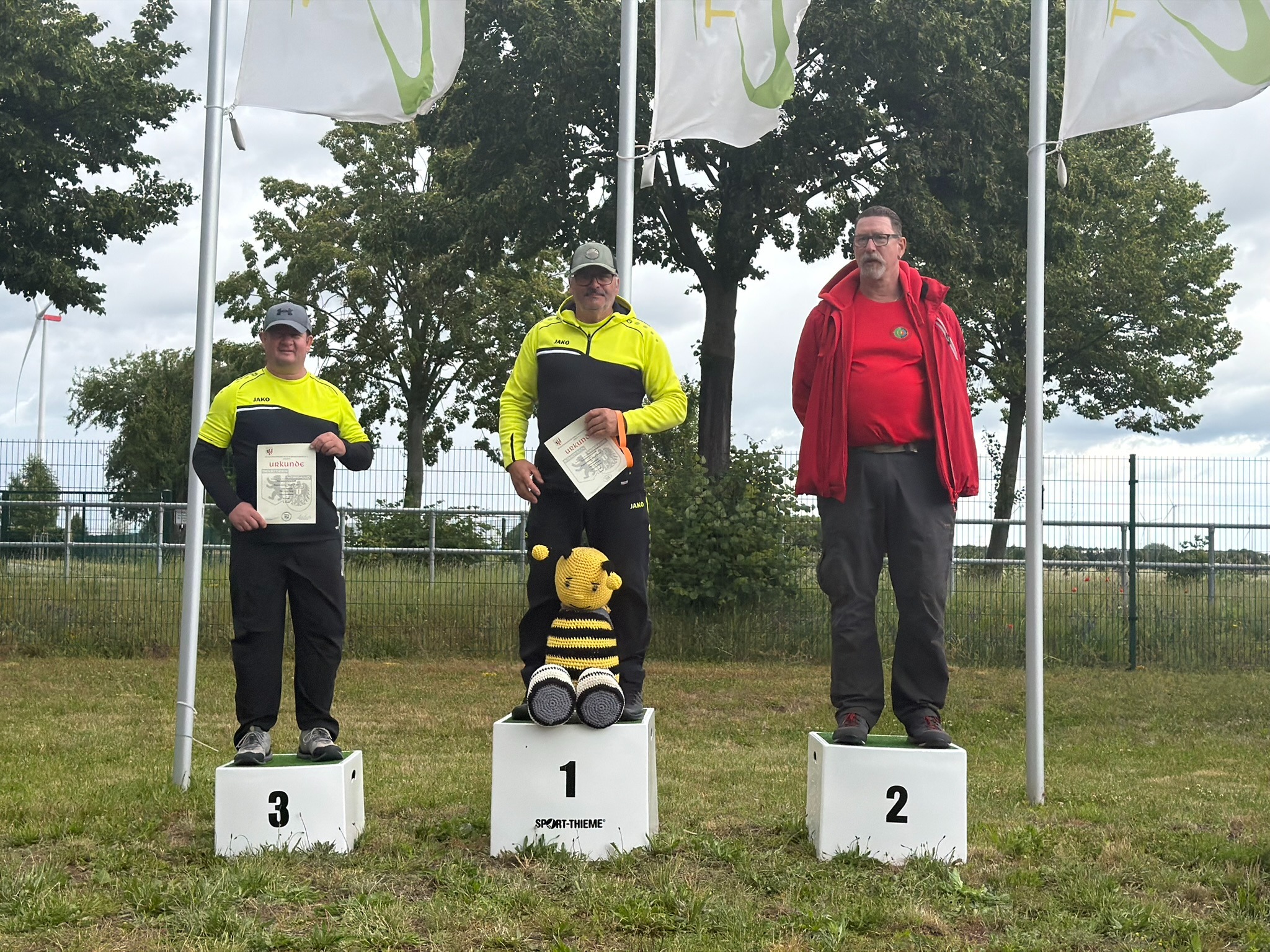 Teilnehmer mit Urkunden bei der KM des Schützenverband Berlin-Brandenburg e.V. (SVBB) in Lindenberg 2026